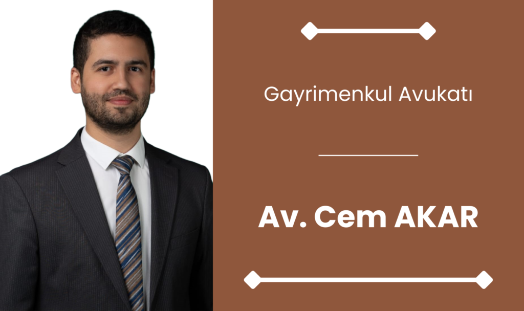 Gayrimenkul Avukatı Cem Akar